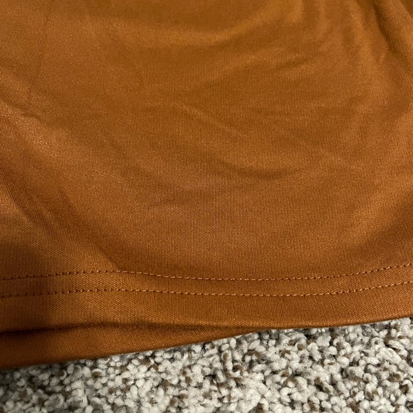 Rust Colored Short Sleeve Top and Shorts Set - Picture 4 of 12